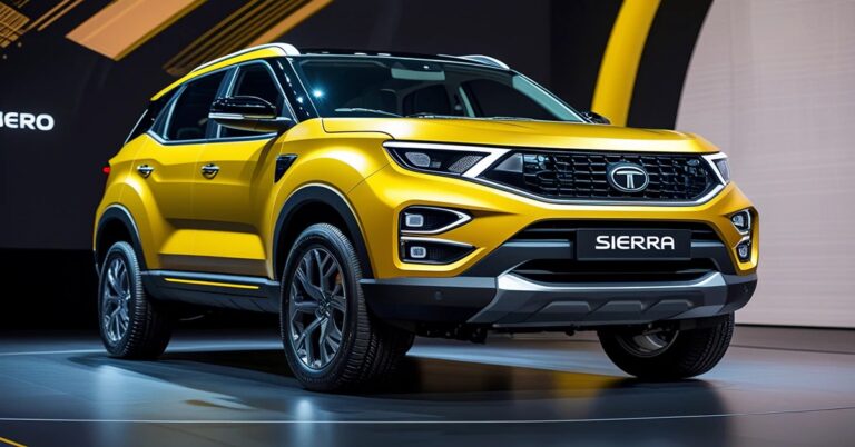 Tata Sierra: The Iconic SUV Makes a Stunning Comeback at Auto Expo 2025